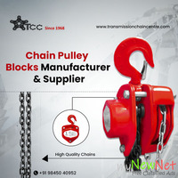 Chain Pulley Block Manufacturer & Supplier – Transmissionchaincentre.com