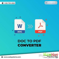 Convert DOCX to PDF in just one click with DOCX to PDF Converter