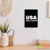 Born in the USA Metal Photo Prints