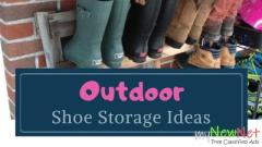 Step Up Your Organization Game: Outdoor Shoe Storage Ideas for Every Space